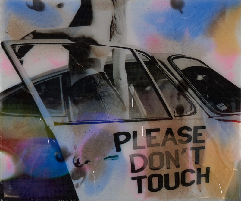 Jörg Döring, Don't touch, 2019, MT auf Leinwand, 25 x 30 cm - GALERIE HEGEMANN